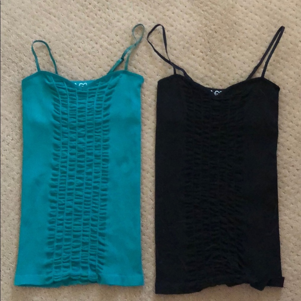 Free People set of 2 Ribbed Tank Tops